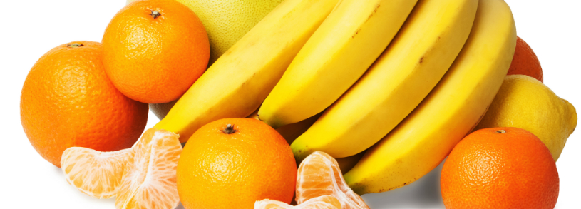 Substante active in fructe si legume portocalii si galbene